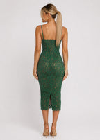 Miranda Lace Mid-Length Dress