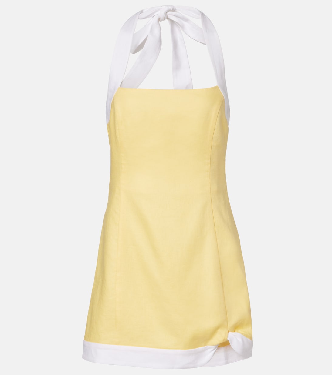 Amirah Yellow Mini Dress