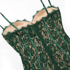 Miranda Lace Mid-Length Dress