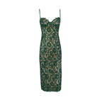 Miranda Lace Mid-Length Dress