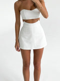 Aria Bandeau Top and Mini Skirt Set
